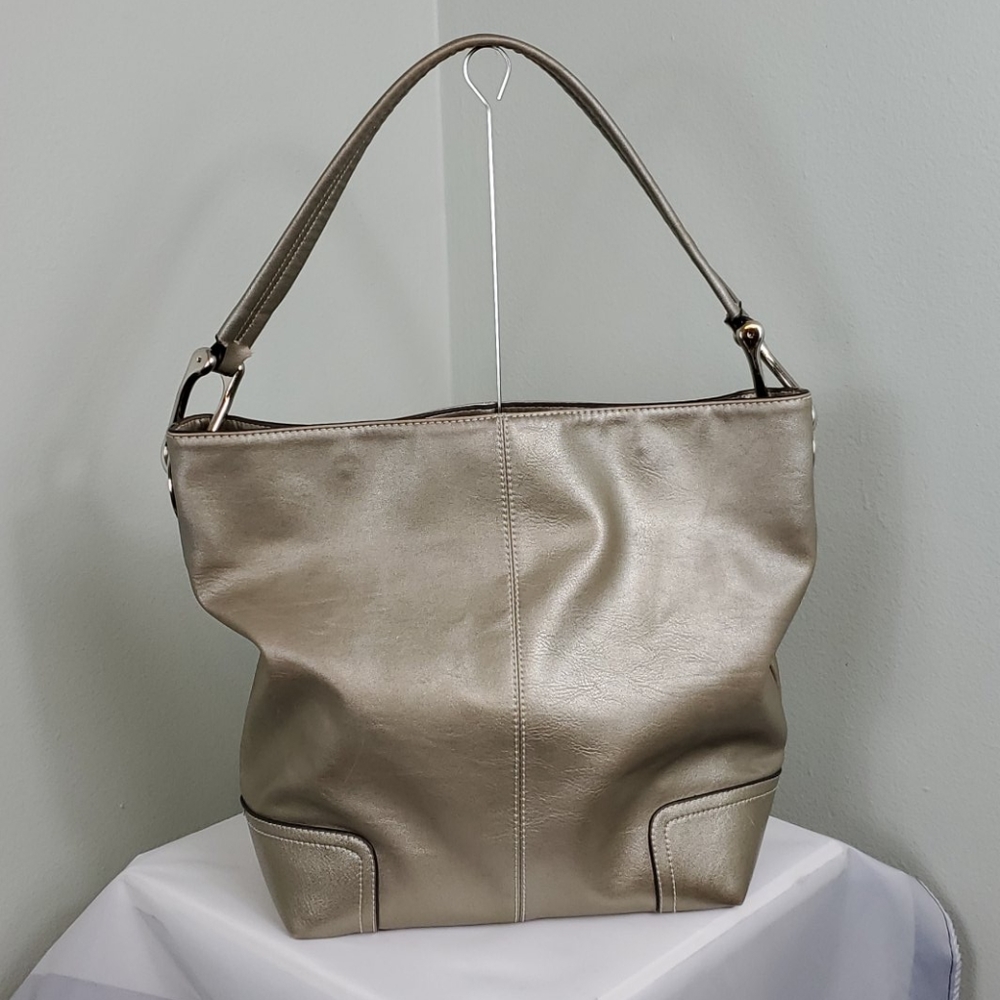Bella Rose Platinum Gold Tote